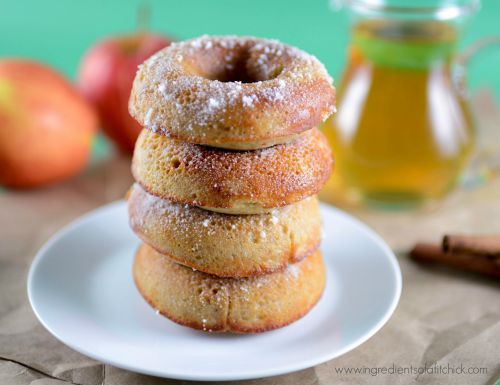 Apple Cider Protein Donuts 1