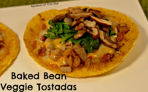 Baked Bean Veggie Tostadas 1