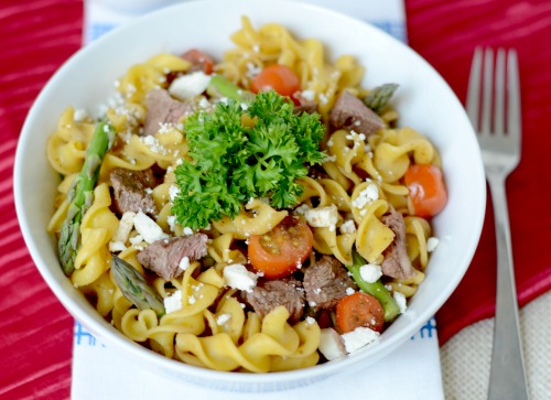 Balsamic Steak Pasta Salad 1