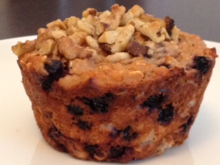 Blueberry Oat Protein Muffins Bakery Size 3