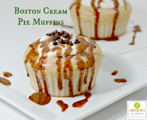 Boston Cream Pie Muffins 1