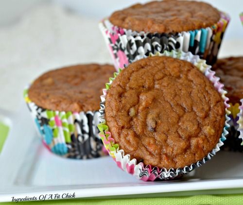 Carrot Cake Protein Muffins 2
