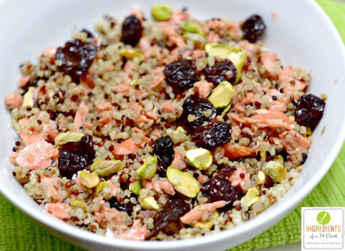 Cherry, Pecan & Quinoa Salmon Salad 2