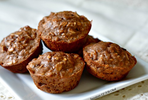 Chocolate Banana Protein MUffins 2