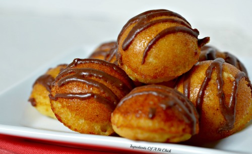 Chocolate Brownie Frosted Donut Holes 4