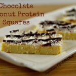 Chocolate Coconut Protein Squares 1
