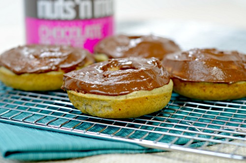 Chocolate Frosted Banana Donuts 3
