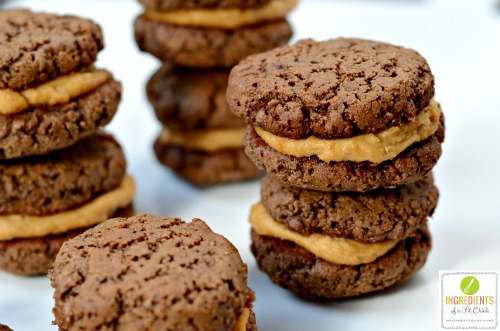 Chocolate PB Sandwich Cookies 3