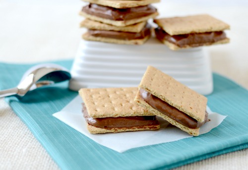 Chocolate Protein Ice Cream Sandwiches 1