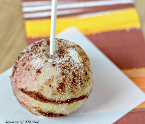 Cinnamon and Sugar White Chocolate Candy Apples 3
