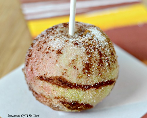 Cinnamon and Sugar White Chocolate Candy Apples 4