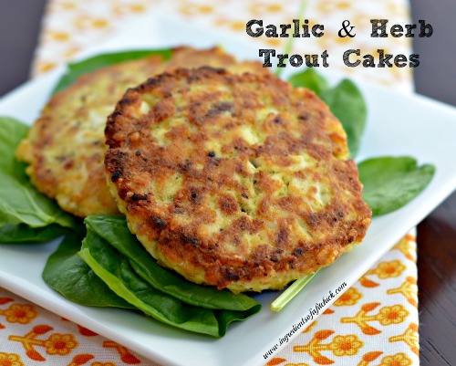 Garlic Herb Trout Cakes 1