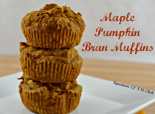 Maple Pumpkin Bran MUffins 1