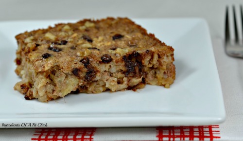 Ooey Gooey Baked Banana Chocolate Chip Oatmeal 2