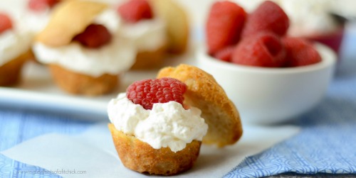 Raspberry Shortcake Bites 4