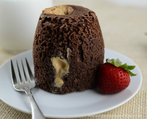 Salted Caramel Lava Cake 3