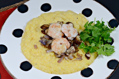 Shrimp Polenta 1