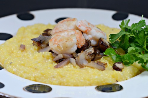 Shrimp & Polenta 4