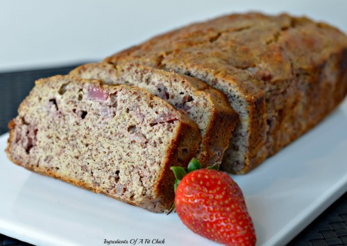 Strawberry Banana Yogurt Bread 3