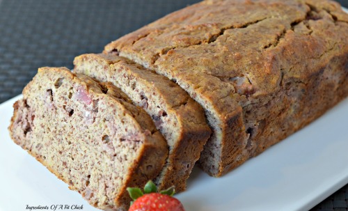 Strawberry Banana Yogurt Bread 4