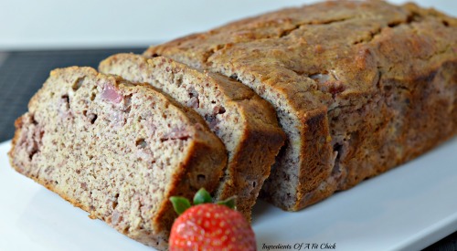 Strawberry Banana Yogurt Bread 5