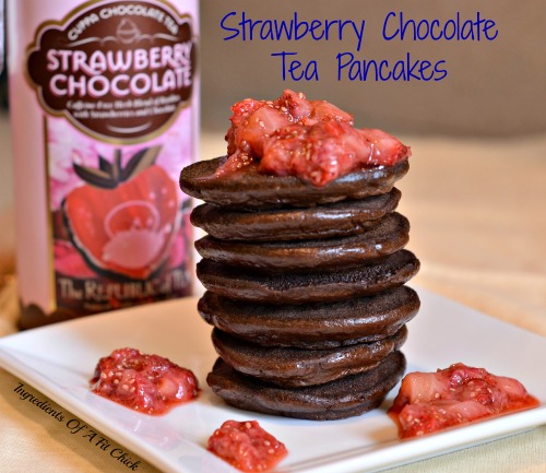 Strawberry Chocolate Tea Pancakes 1