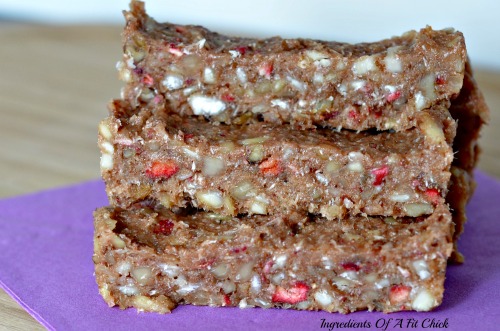 Strawberry Coconut Energy Bars 2