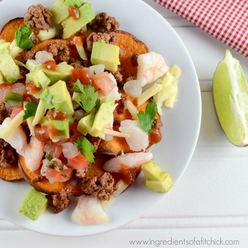 Surf N Turf Sweet Potato Nachos 4