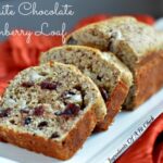 White Chocolate Cranberry Loaf 1