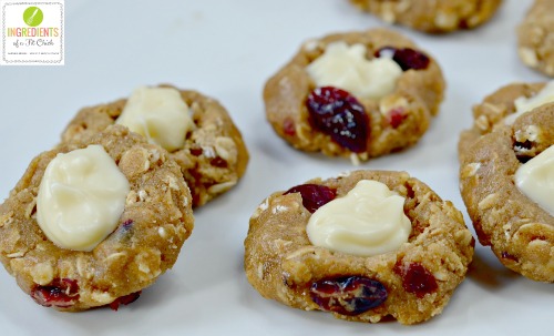 White Chocolate Sesame CranButter Thumbprints 4