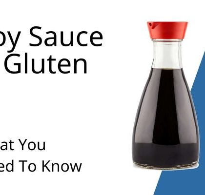 Is soy sauce gluten free