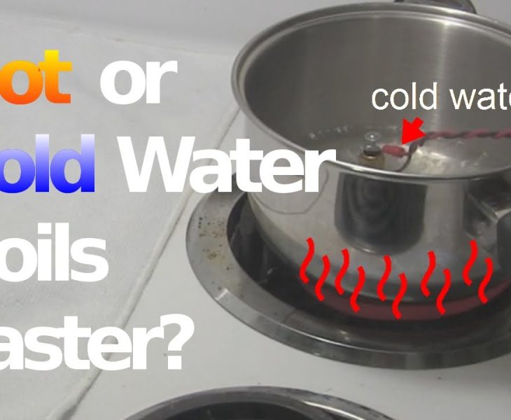 Does cold water boil faster