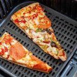 Reheat pizza in air fryer