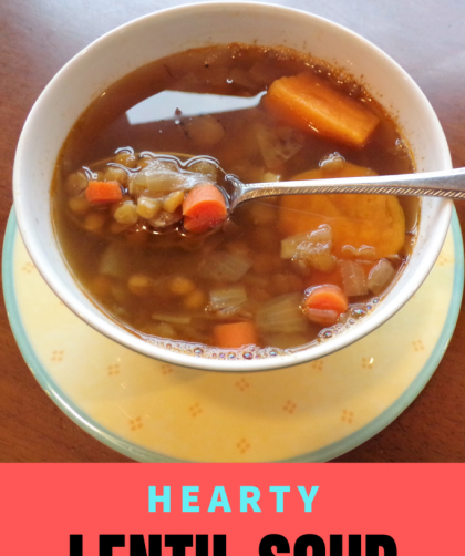 5 ingredient lentil soup