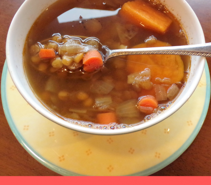 5 ingredient lentil soup