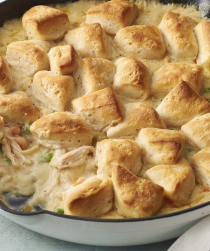 Chicken pot pie with grands biscuits