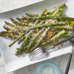 Easy air fryer asparagus parmesan