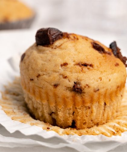 Chocolate chip muffins no milk