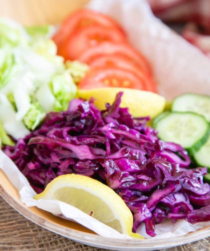 Best turkish red cabbage salad