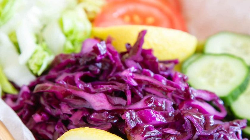 Best turkish red cabbage salad