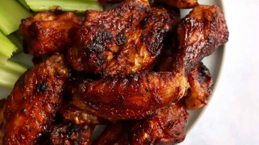 Bbq air fryer chicken wings recipe