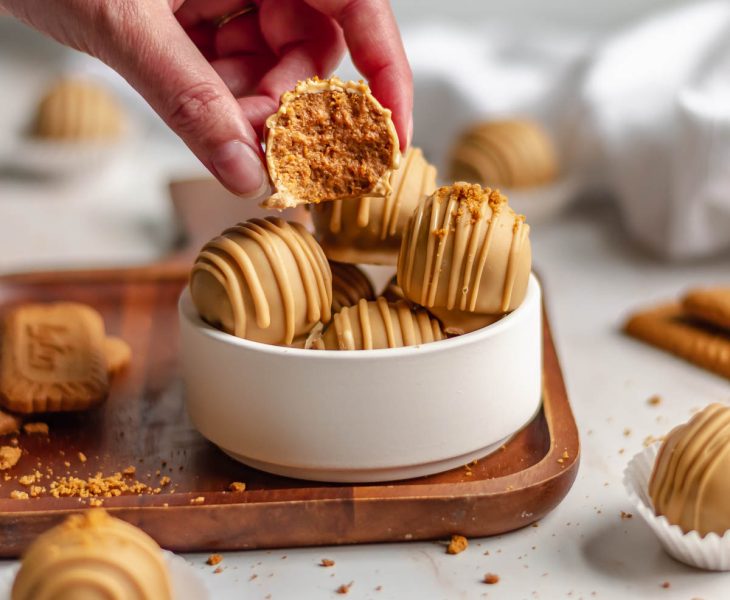 Delicious and Simple Lotus Biscoff Truffles Recipe – A Perfect No-Bake Treat Easy no bake lotus biscoff truffles