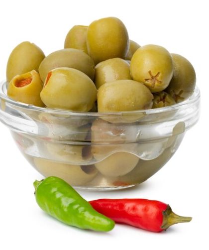 Marinated olives zeytoon parvardeh