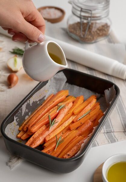 Teriyaki salmon air fryer