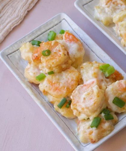 Easy buffet style creamy chinese coconut shrimp recipe