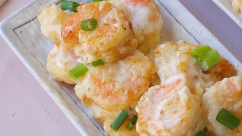 Easy buffet style creamy chinese coconut shrimp recipe