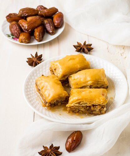 Walnut baklava rolls easy baklava recipe