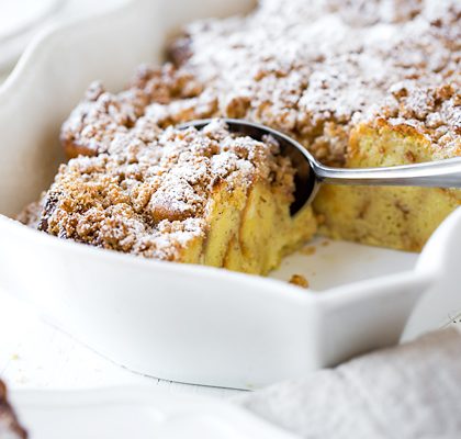 Easy brioche french toast casserole recipe