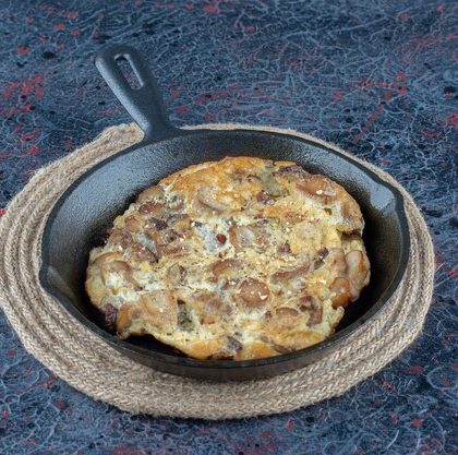 Leftover lamb shepherds pie