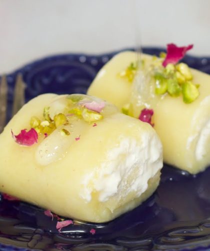 Delicious Middle Eastern Halawet el Jibn - A Sweet Treat of Cheese Rolls